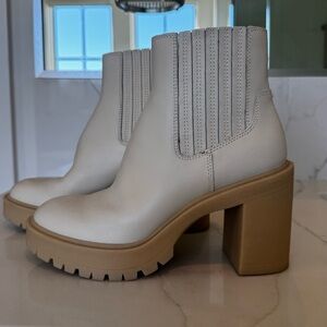Dolce Vita Cream Bootie